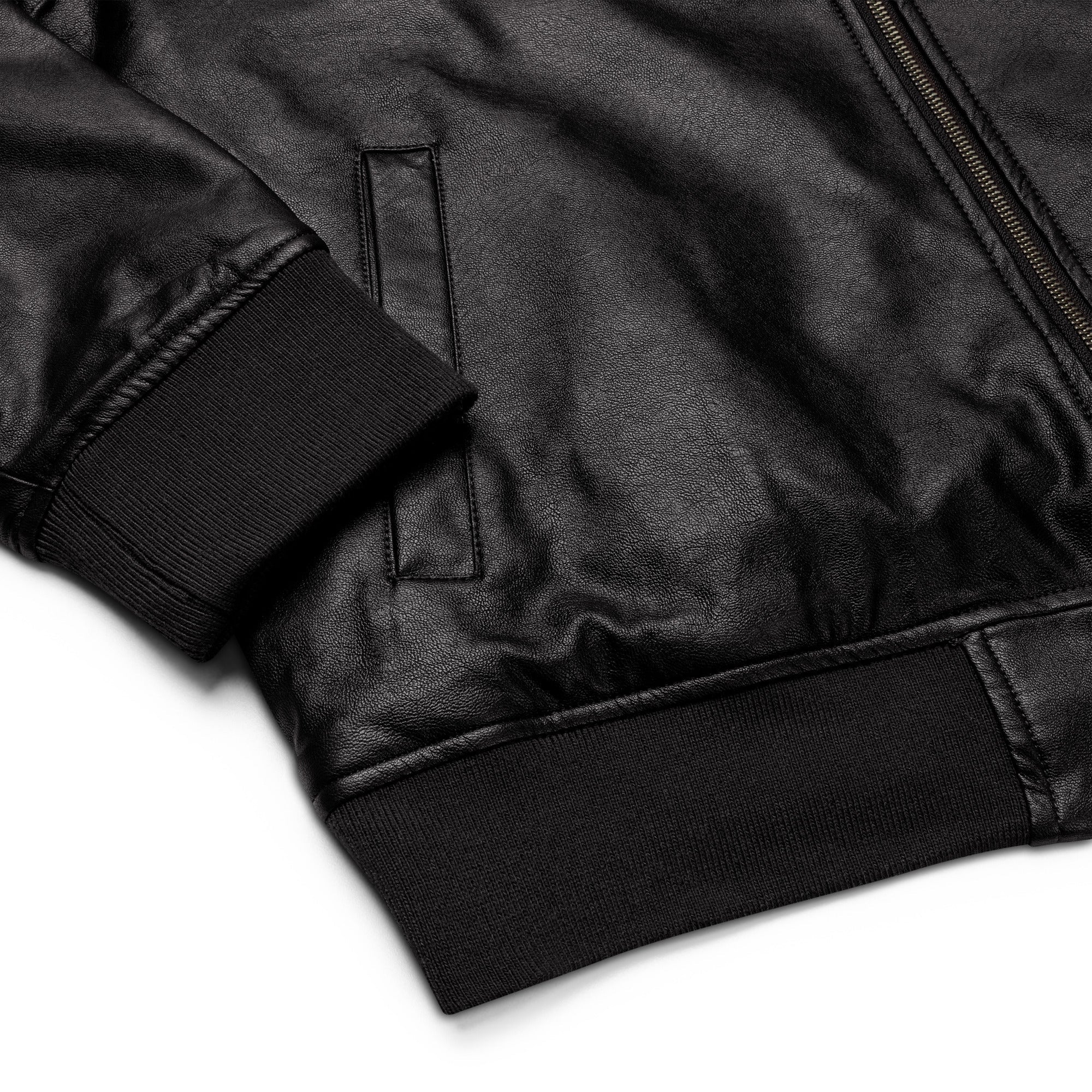 Gimbo Leather Bomber Jacket - Lolomo!