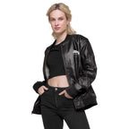 Gimbo Leather Bomber Jacket - Lolomo!