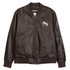 Gimbo Leather Bomber Jacket - Lolomo!