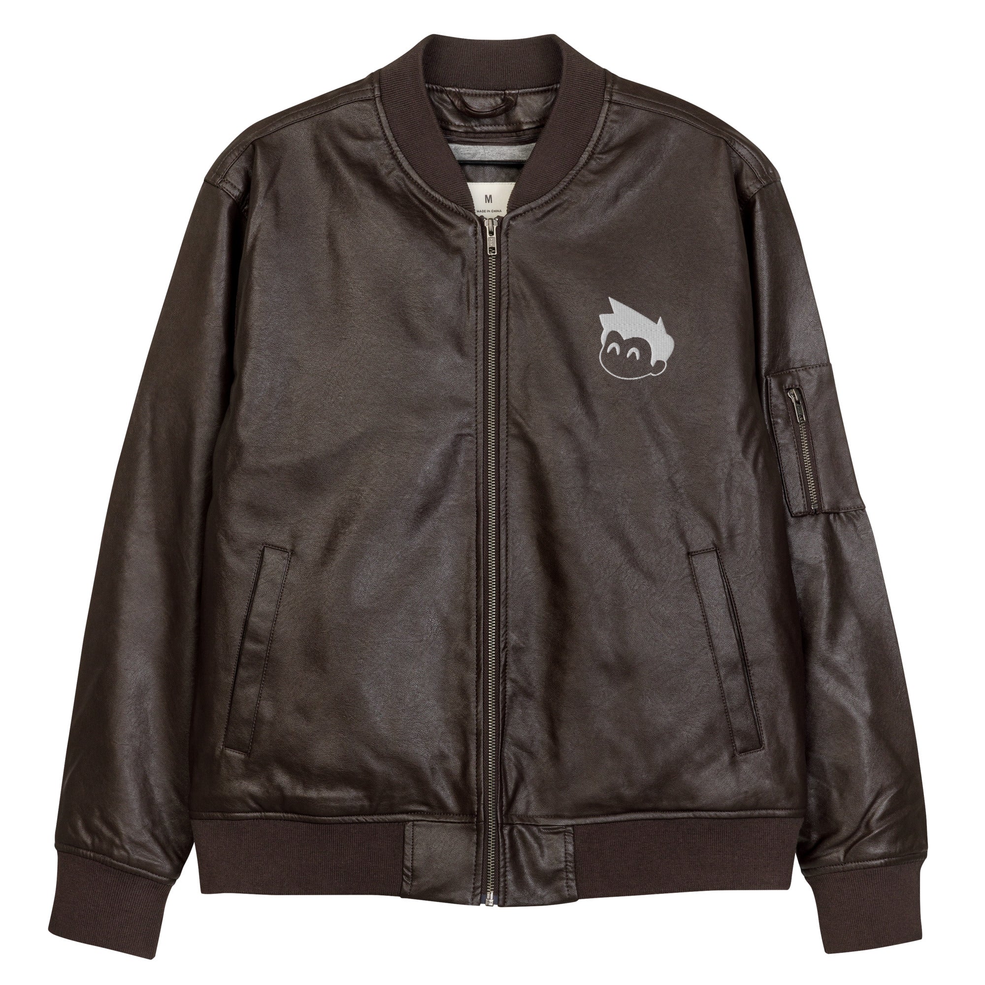 Gimbo Leather Bomber Jacket - Lolomo!