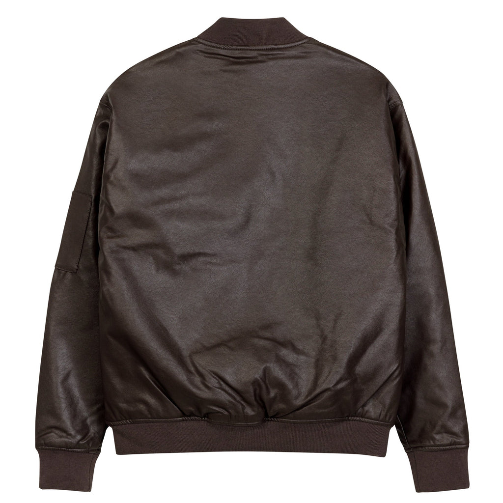 Gimbo Leather Bomber Jacket - Lolomo!