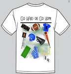Go Hard Royal Blue Shirt - Lolomo!