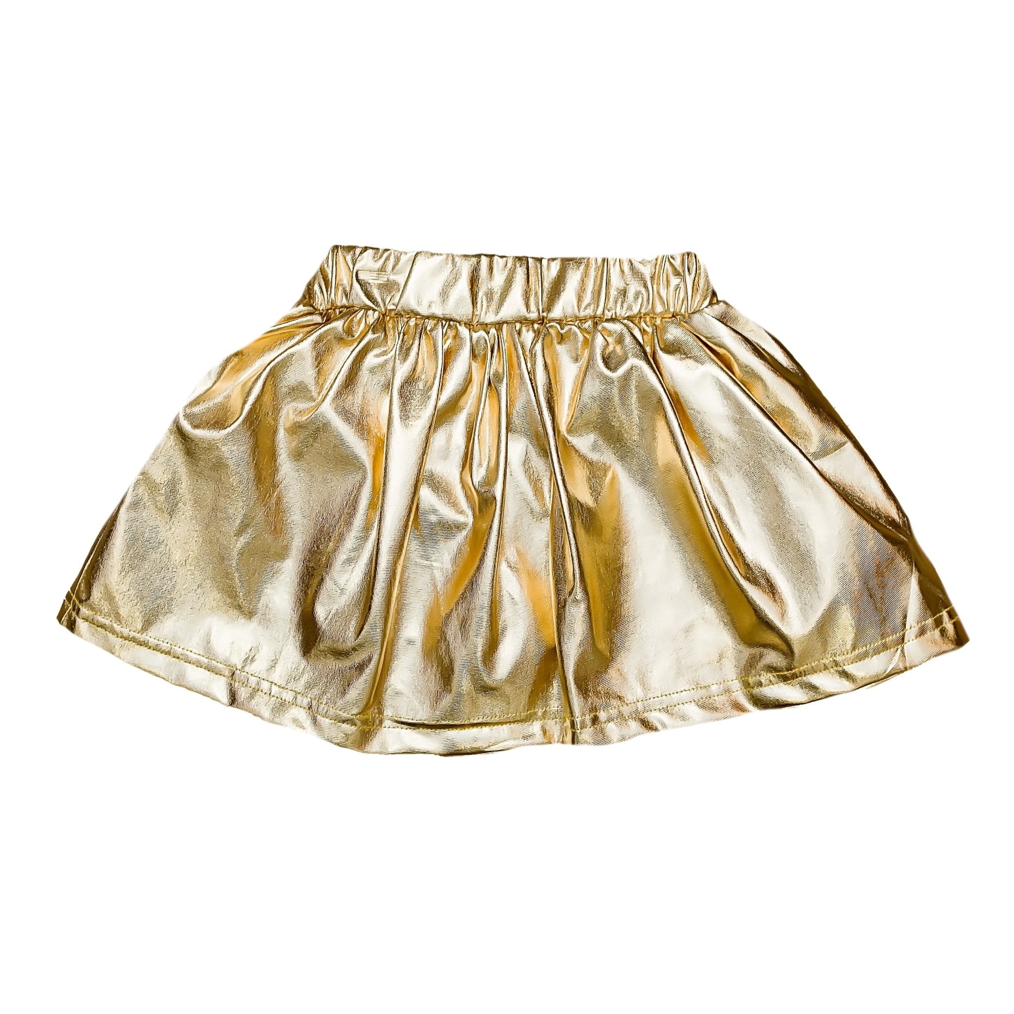 Gold Metallic Adult Skort - Lolomo!