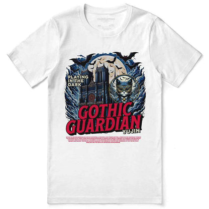Gothic Guardian Cat T-Shirt