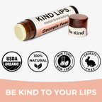 Bálsamo labial orgánico Georgia Peach