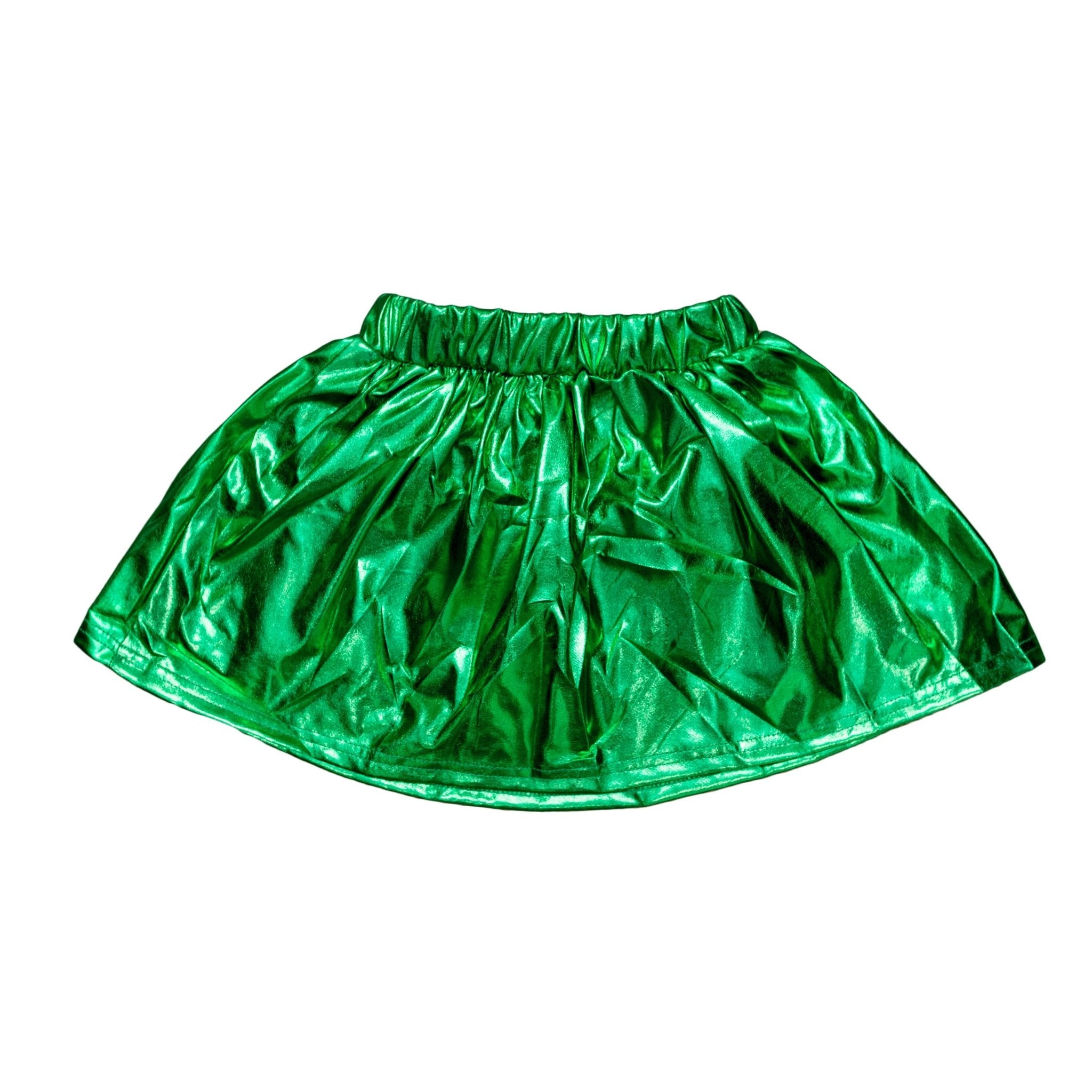 Green Metallic Adult Skort - Lolomo!