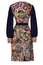 Hand painted Long Sleeve Mini Dress - Lolomo!