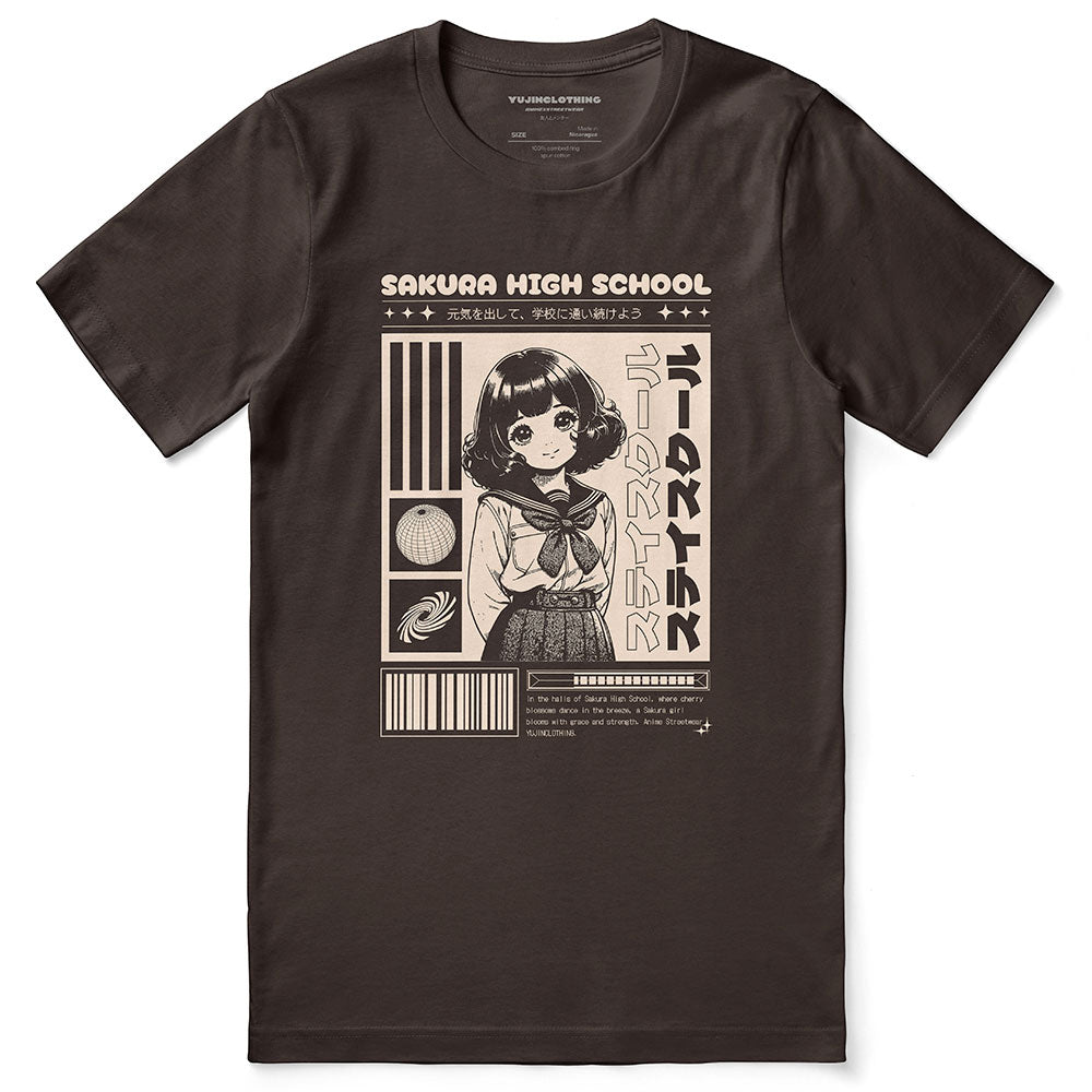 High School Girl T-Shirt - Lolomo!