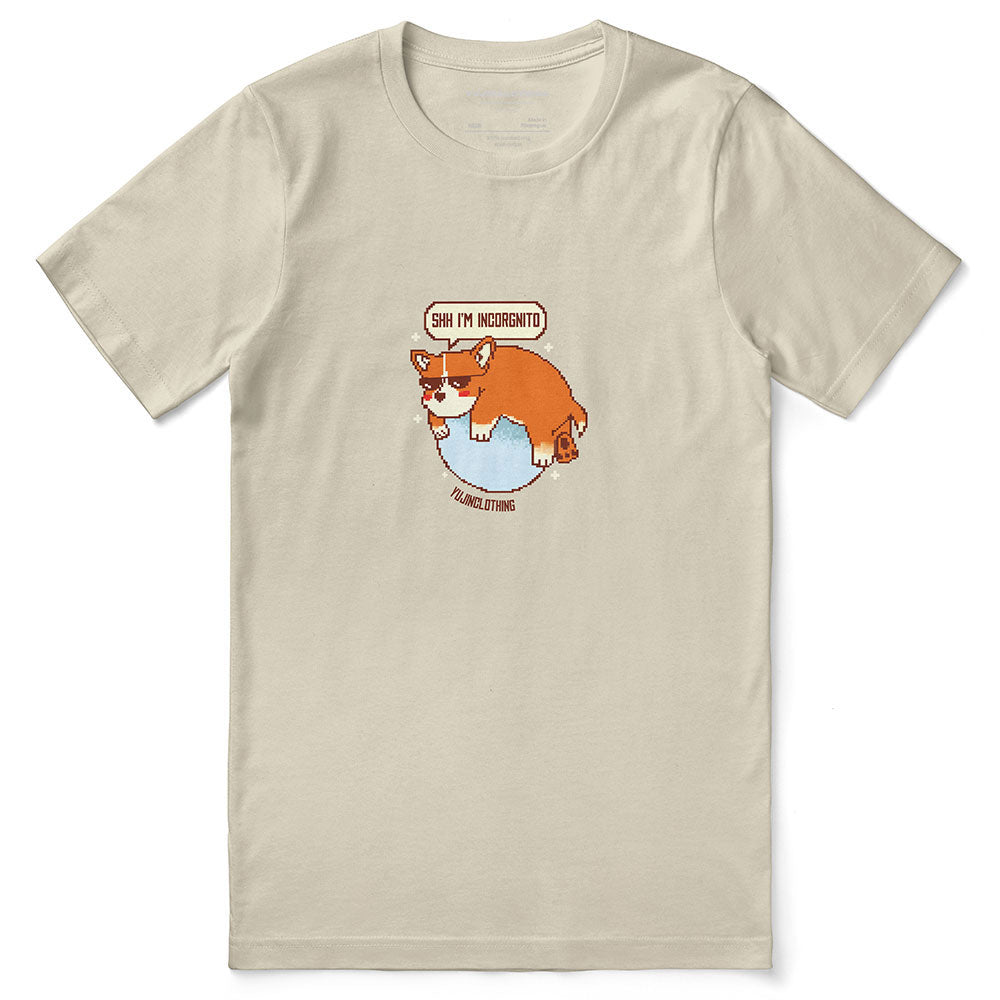 Incognito Corgi Dog T-Shirt - Lolomo!