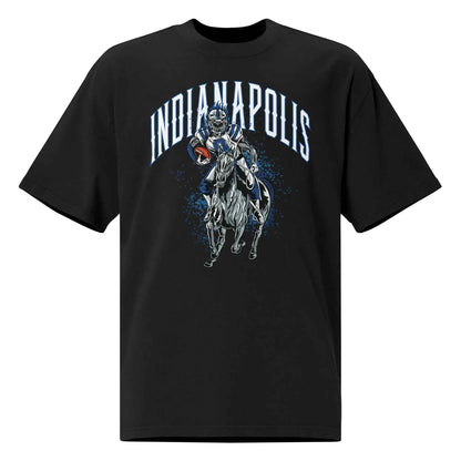 Indianapolis City "Staple" Black T-Shirt