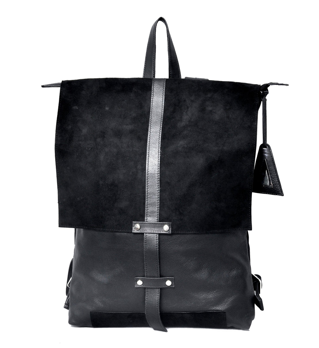 Infinite Whirling Suede Backpack - Lolomo!
