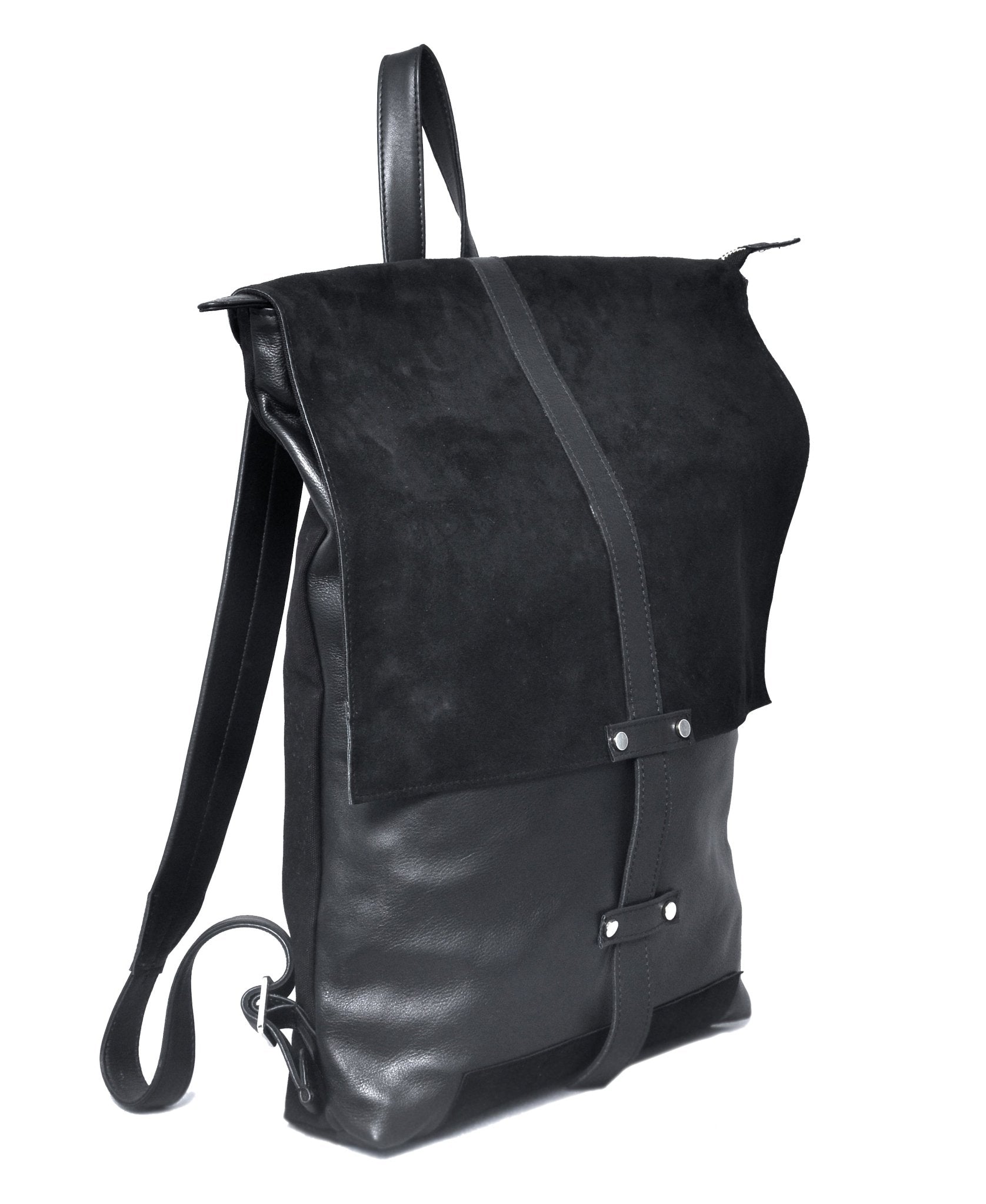 Infinite Whirling Suede Backpack - Lolomo!