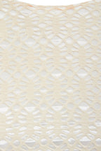 Ivory Lace Backless Dress - Lolomo!