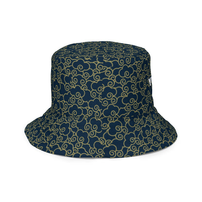 Japanese Clouds Reversible Bucket Hat - Lolomo!