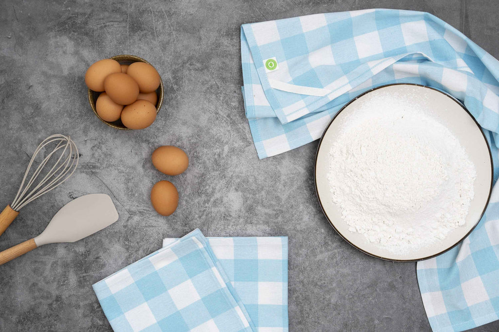 Toallas de cocina a cuadros