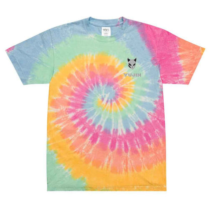 Kitsune Mask Tie-Dye T-Shirt