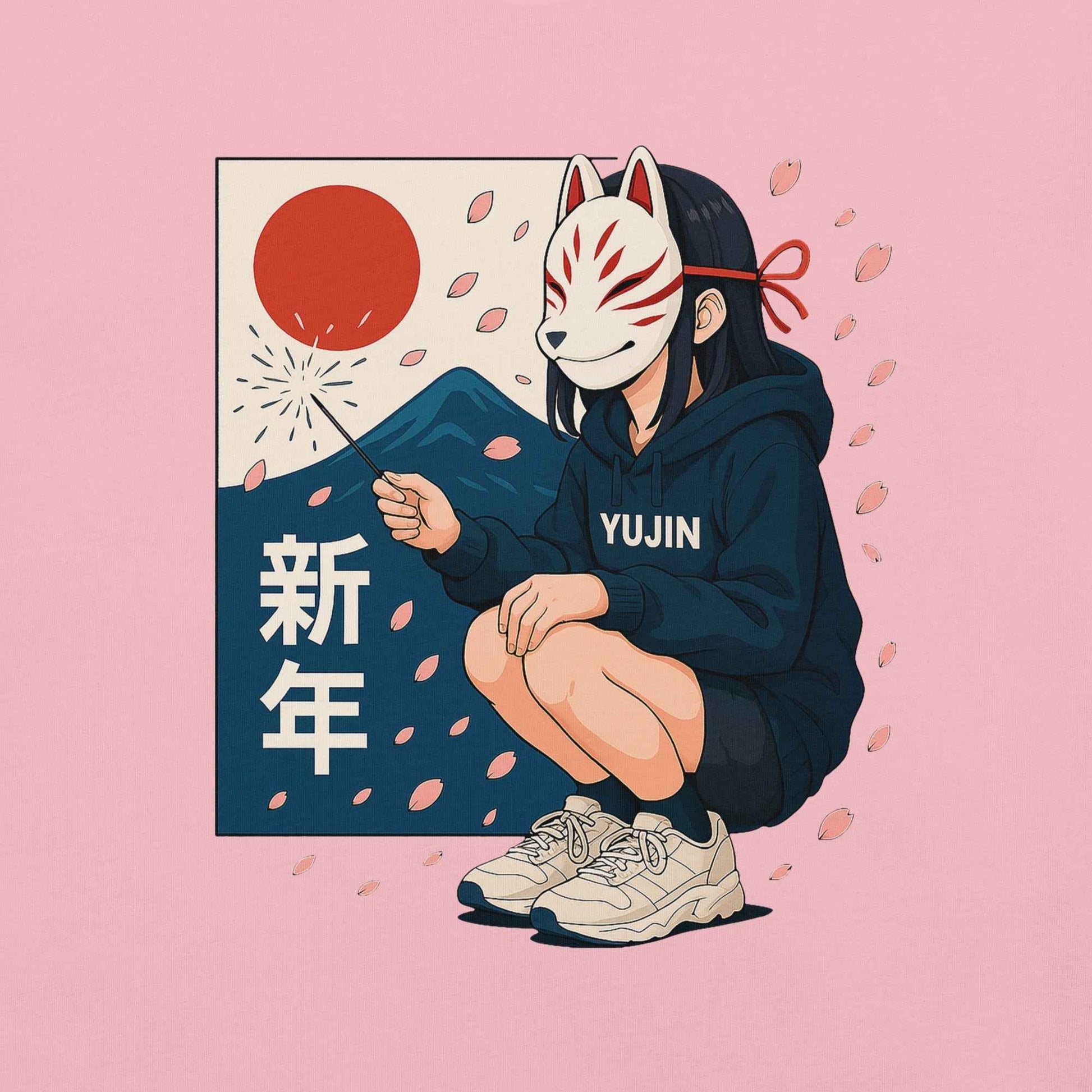 Kitsune Spark Sakura T-Shirt