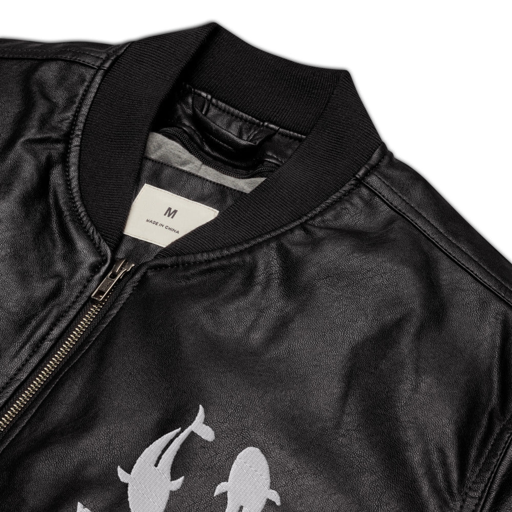 Koi Leather Jacket - Lolomo!