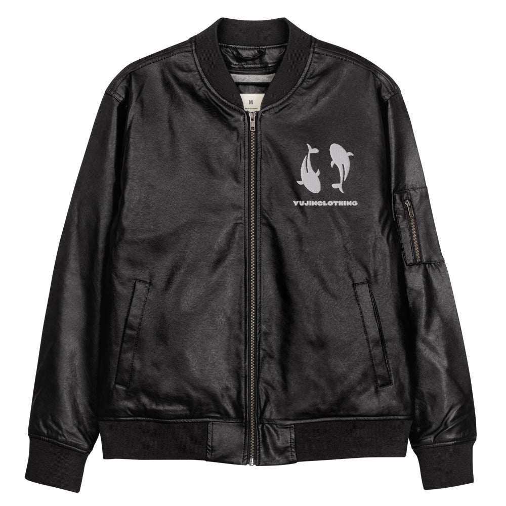 Koi Leather Jacket - Lolomo!