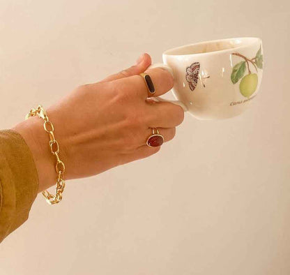 CHLOE GOLD CHAIN BRACELET