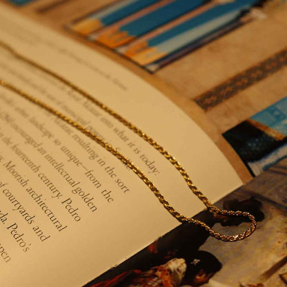 LA DAISY GOLD NECKLACE