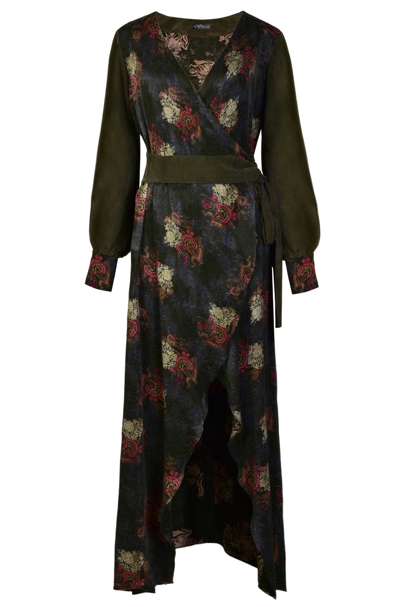 Long Sleeve Wrap Dress - Lolomo!