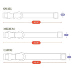 Collar ajustable para perros Malibu Sunset de algodón de cáñamo sostenible: duradero y suave