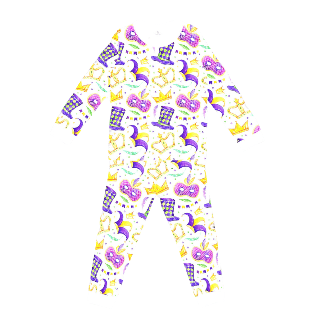 Mardi Gras Bamboo Pajamas - Lolomo!