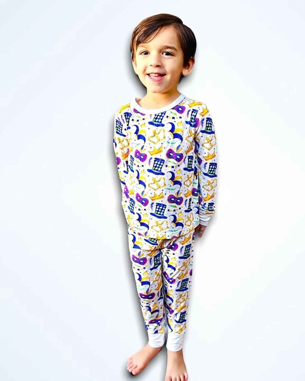 Mardi Gras Bamboo Pajamas - Lolomo!
