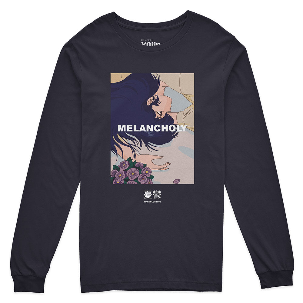 Melancholy Long Sleeve T-Shirt - Lolomo!