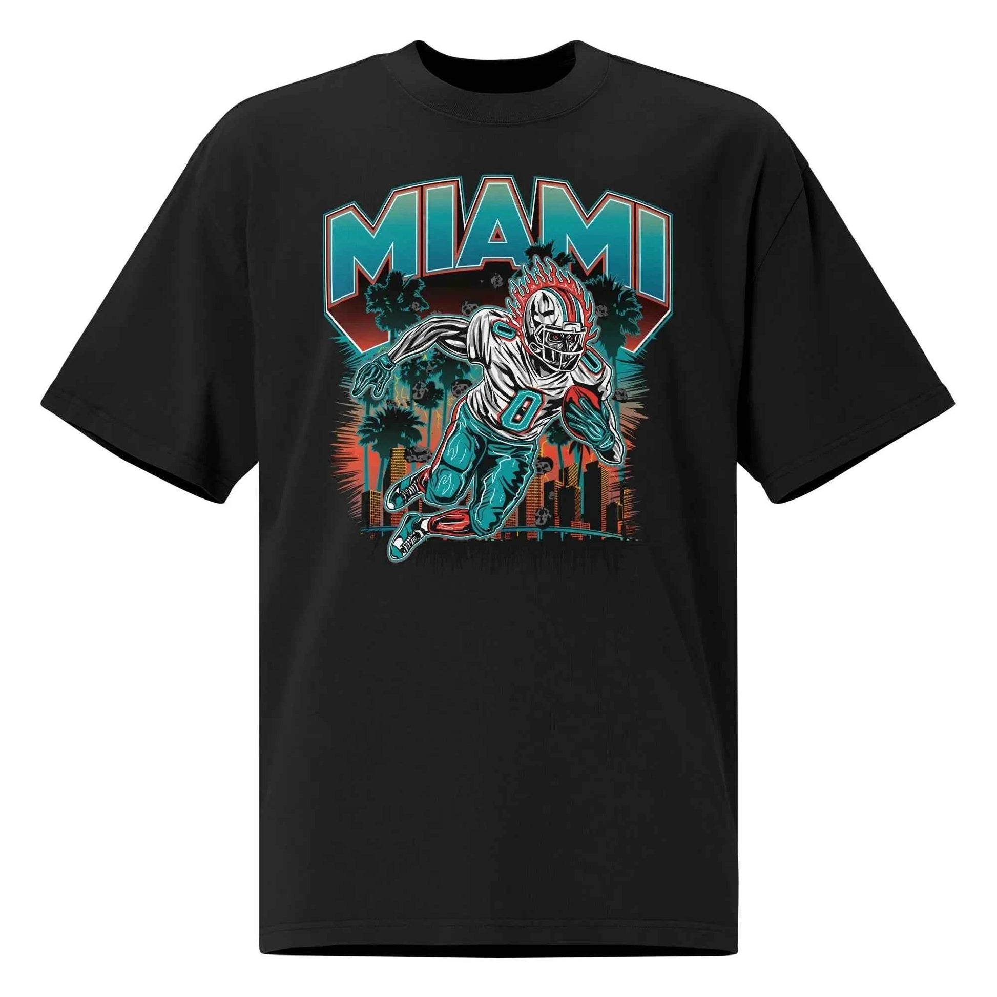 Miami City "Staple" Black T-Shirt