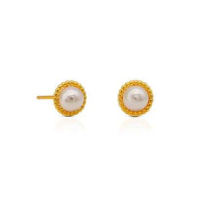 Mirabelle Gold Earrings - Lolomo!