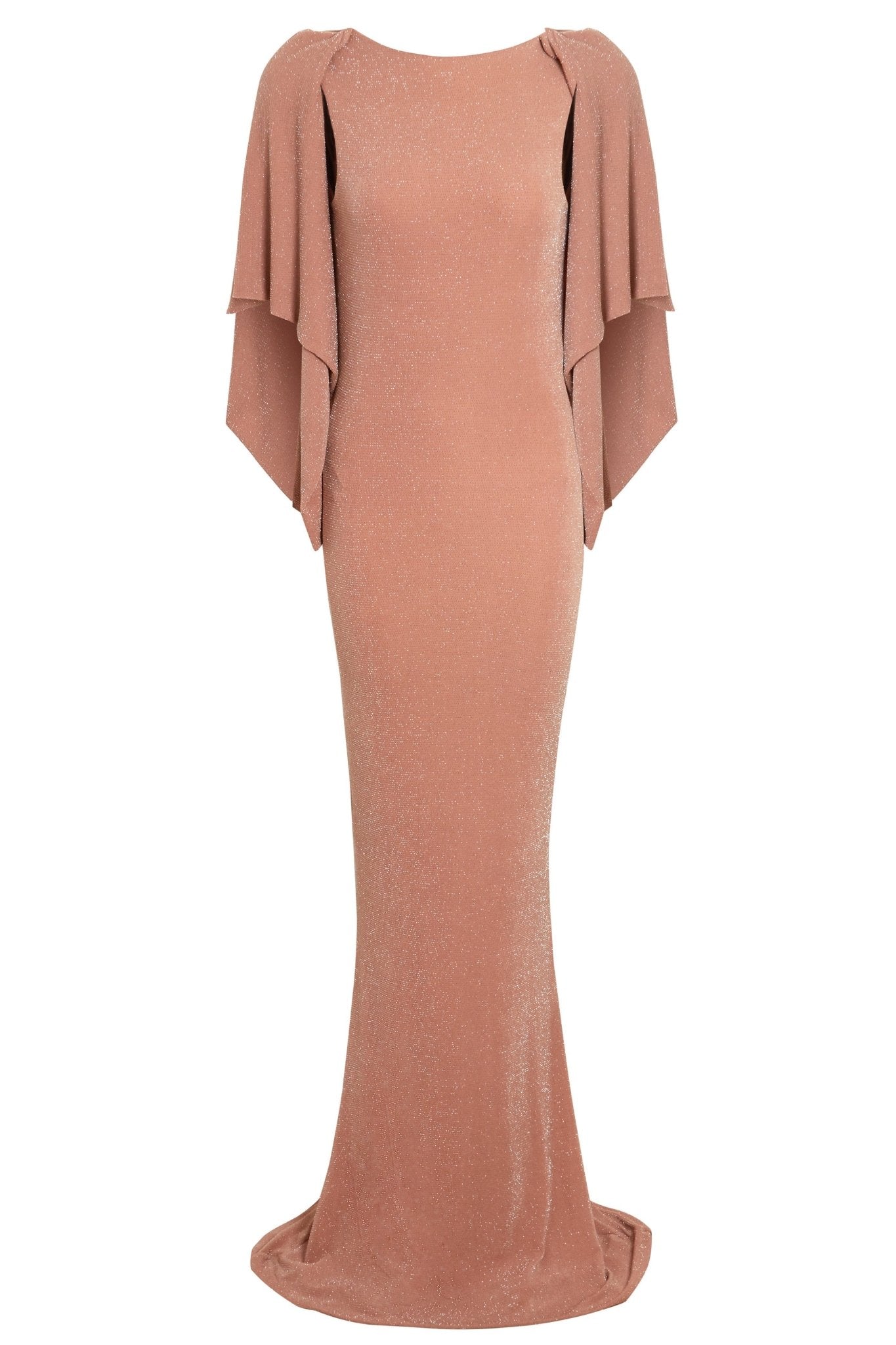 Mocha Backless Maxi Dress - Lolomo!