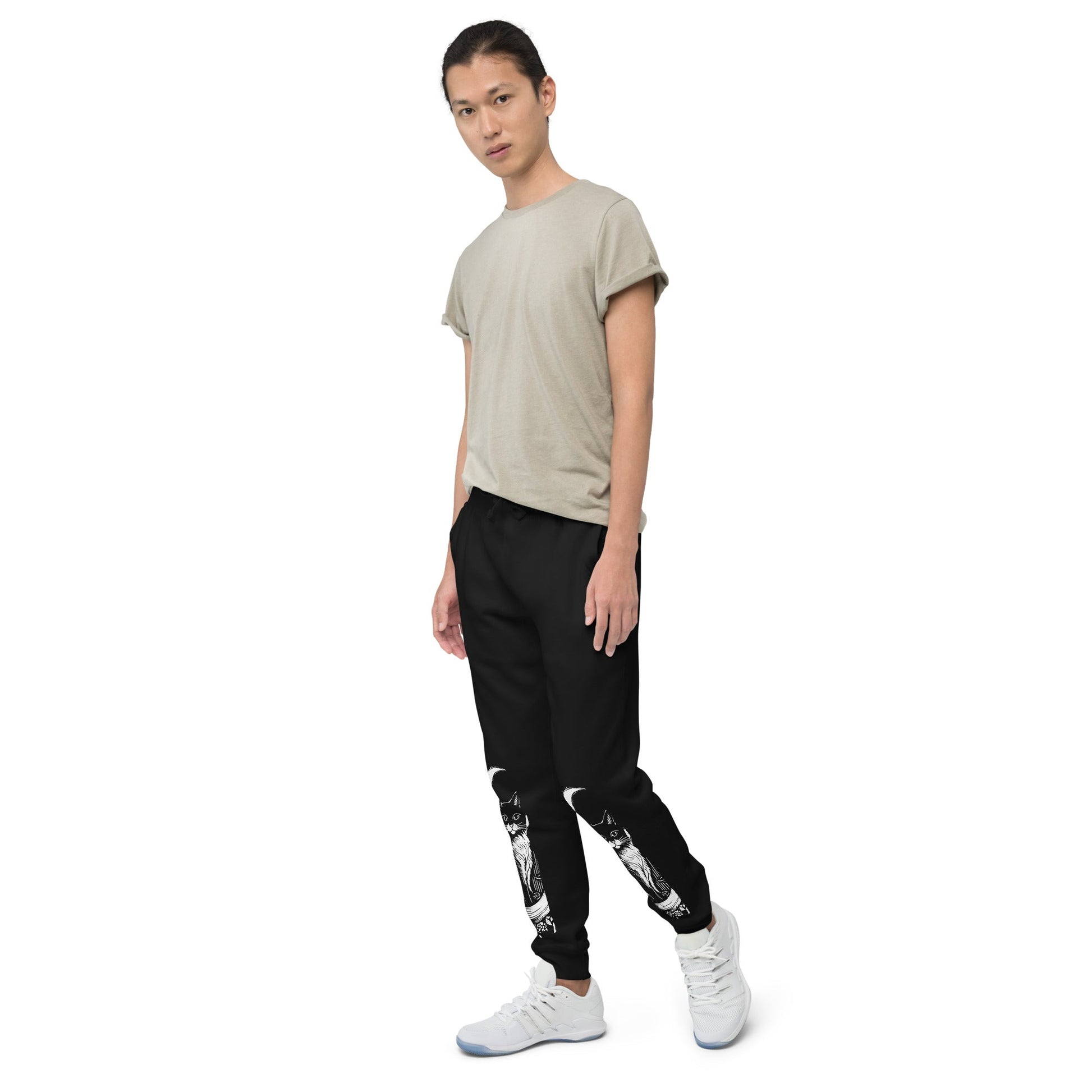 Moon And Cat Sweatpants - Lolomo!