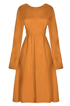 Mustard Yellow Midi Dress - Lolomo!