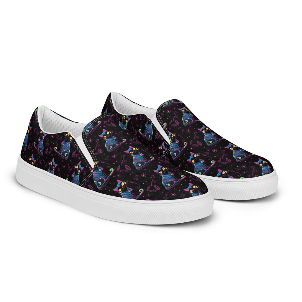 Neon Cat Women’s Shoes - Lolomo!