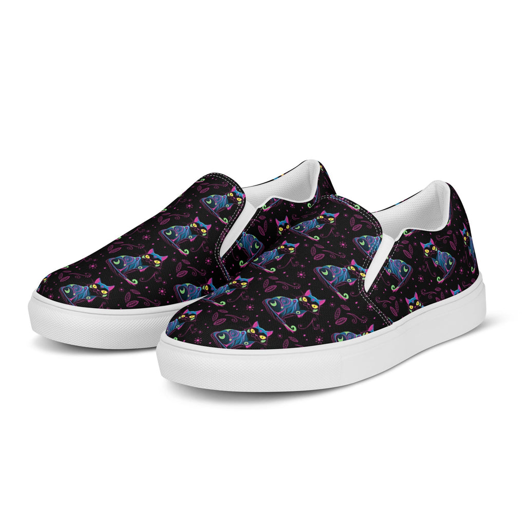 Neon Cat Women’s Shoes - Lolomo!