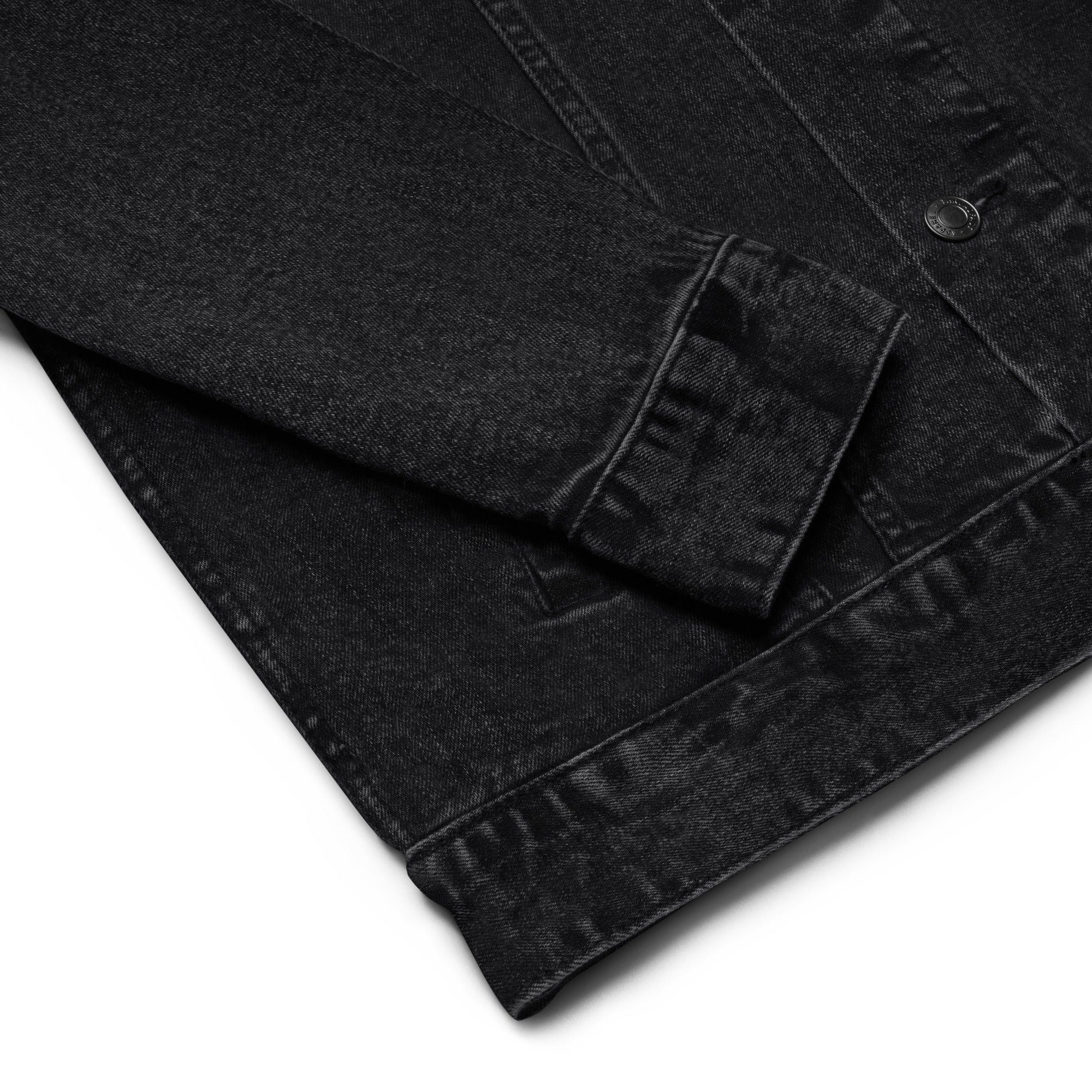 Never Give Up Denim Jacket - Lolomo!