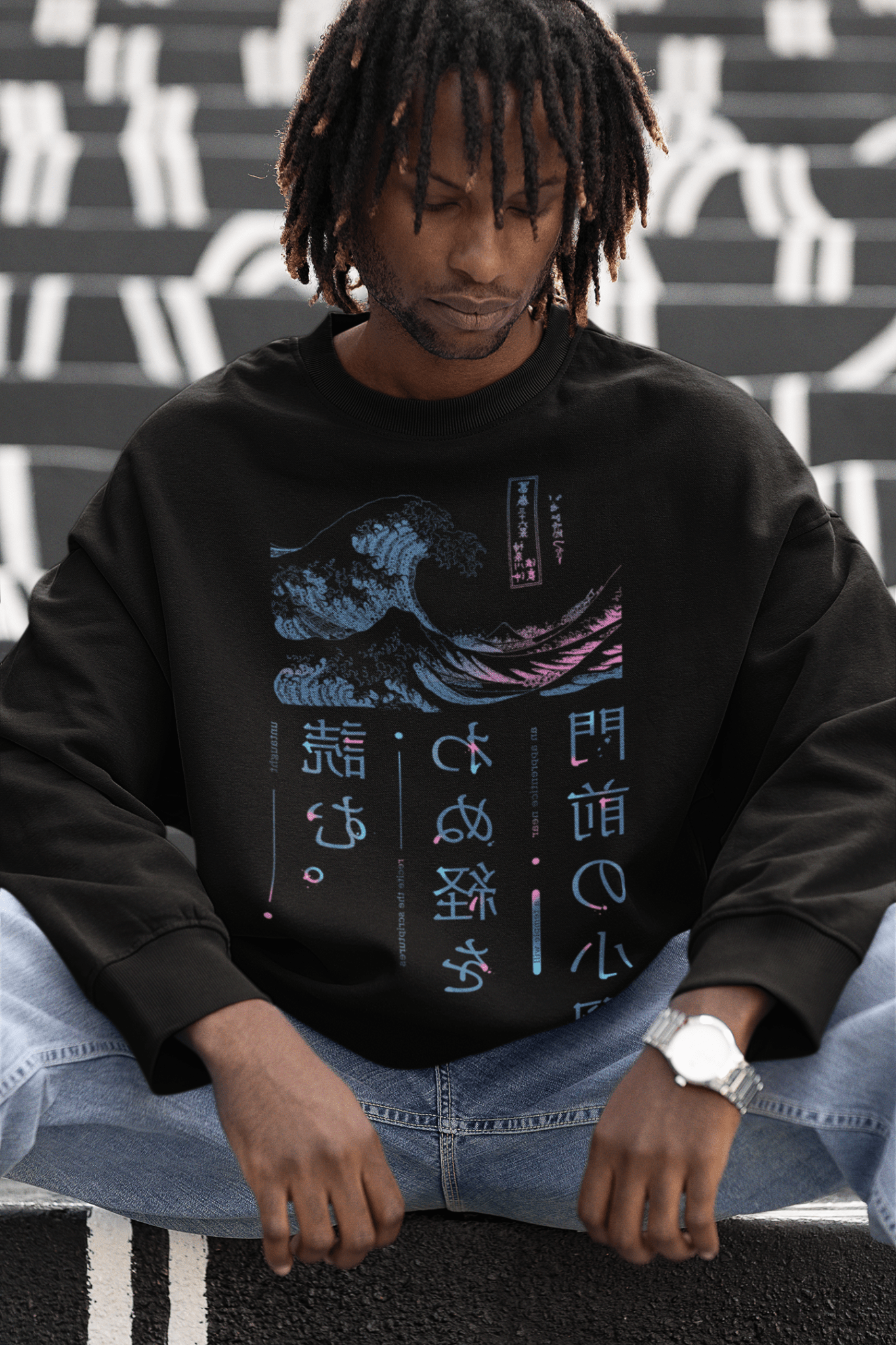Night Waves Sweatshirt - Lolomo!