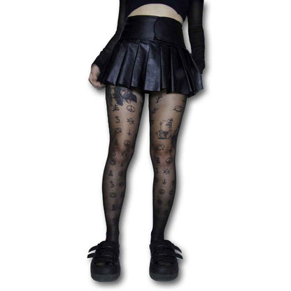 Occulted Stockings | Mystical Nylon Blend Tights