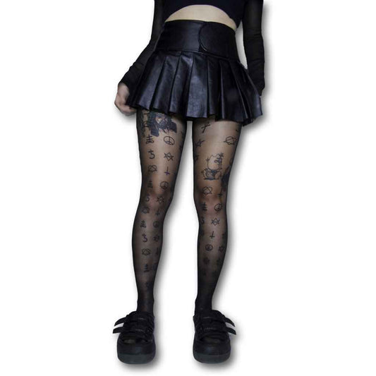 Occulted Stockings | Mystical Nylon Blend Tights