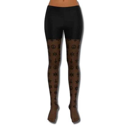 Occulted Stockings | Mystical Nylon Blend Tights