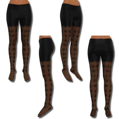 Occulted Stockings | Mystical Nylon Blend Tights