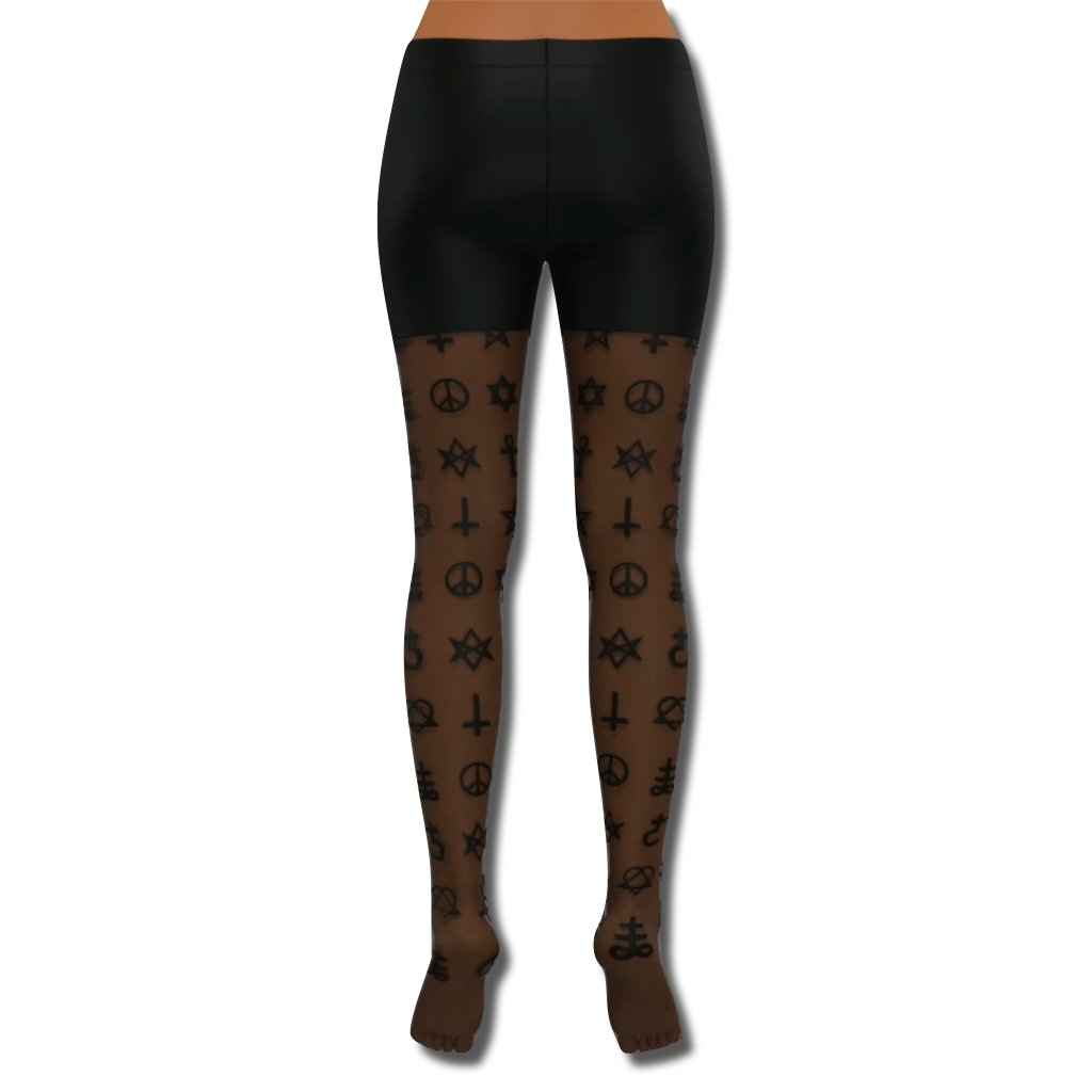Occulted Stockings | Mystical Nylon Blend Tights