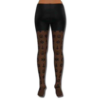 Occulted Stockings | Mystical Nylon Blend Tights