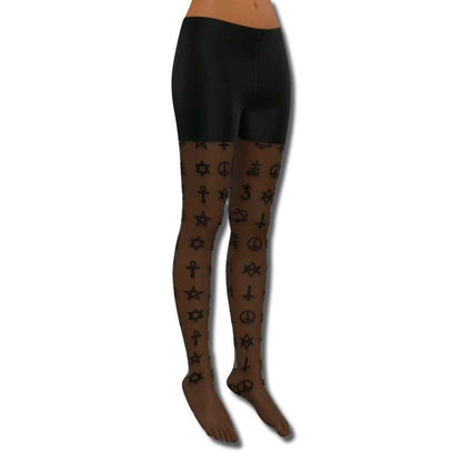 Occulted Stockings | Mystical Nylon Blend Tights