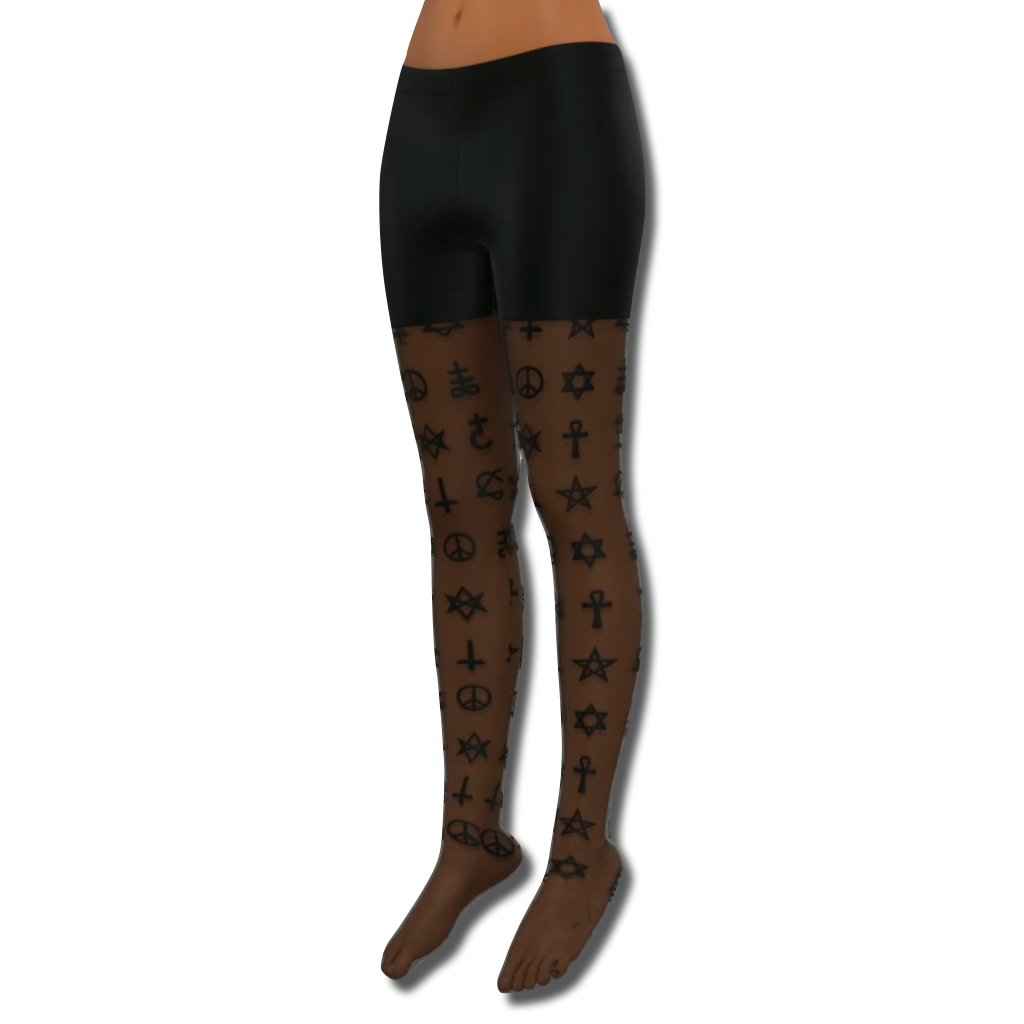 Occulted Stockings | Mystical Nylon Blend Tights