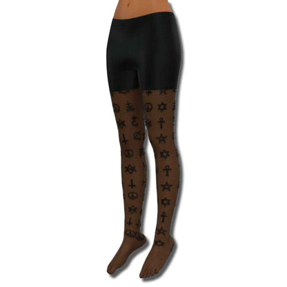 Occulted Stockings | Mystical Nylon Blend Tights