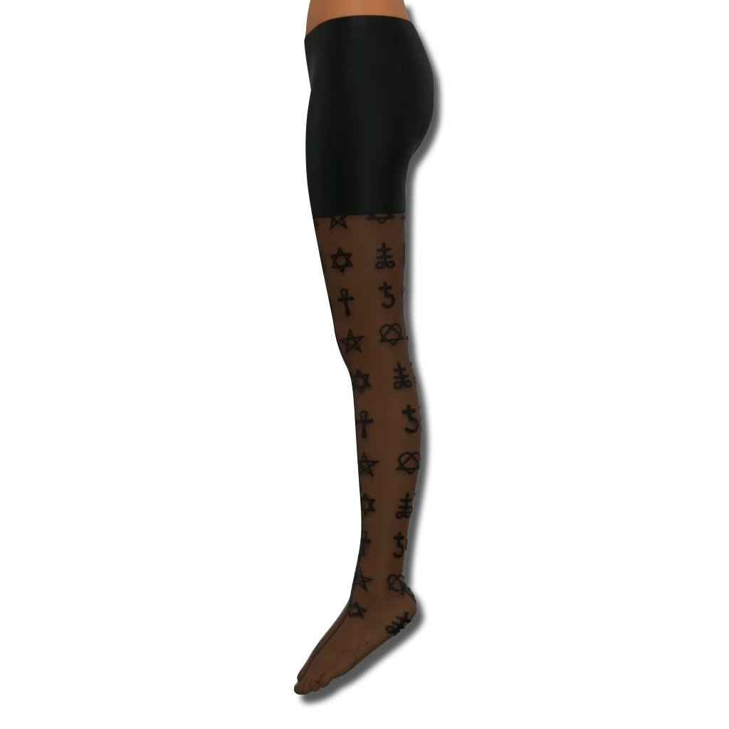 Occulted Stockings | Mystical Nylon Blend Tights
