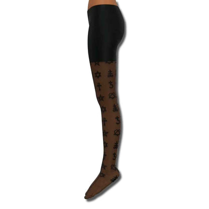Occulted Stockings | Mystical Nylon Blend Tights